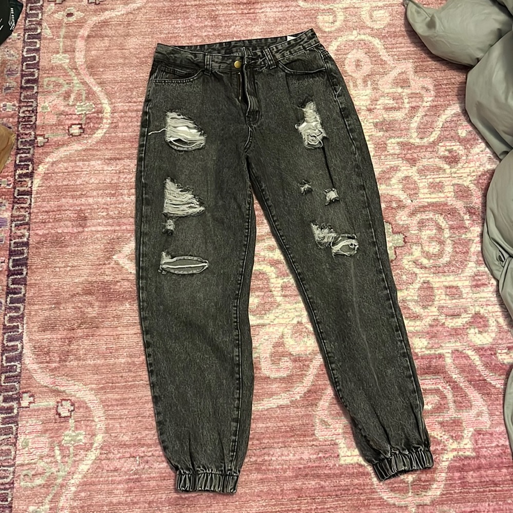 Jean joggers